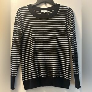 EIGHT 18 Black and White Striped Sweater size XS